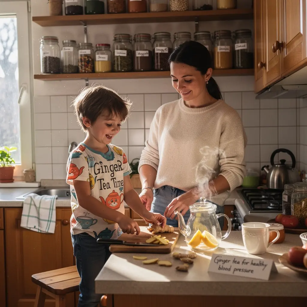 Egy asztalon elhelyezett csésze kamilla tea, amely segít a stressz csökkentésében.