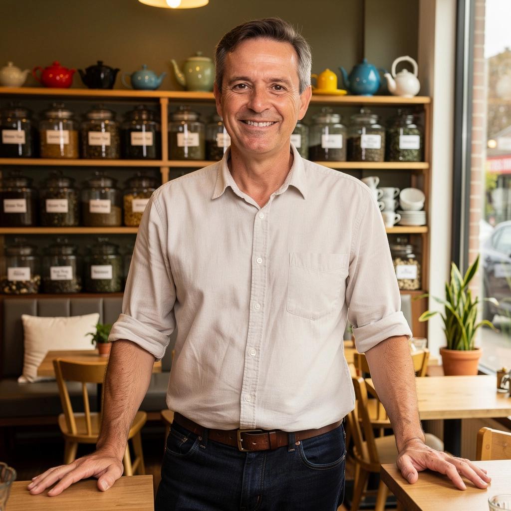 Zöld tea készítése forró vízben, mellette citromszeletek.