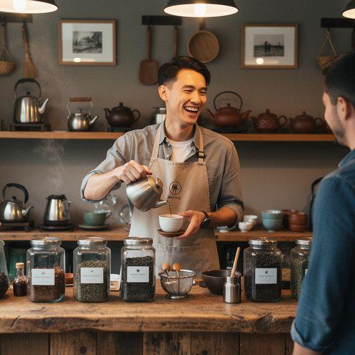Két csésze tea az asztalon, egy könyv társaságában.